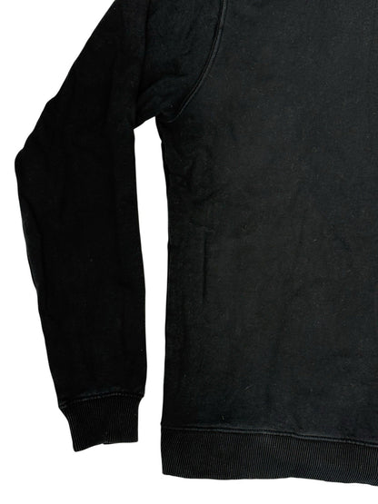 Diesel Black Print Logo Hoodie Small