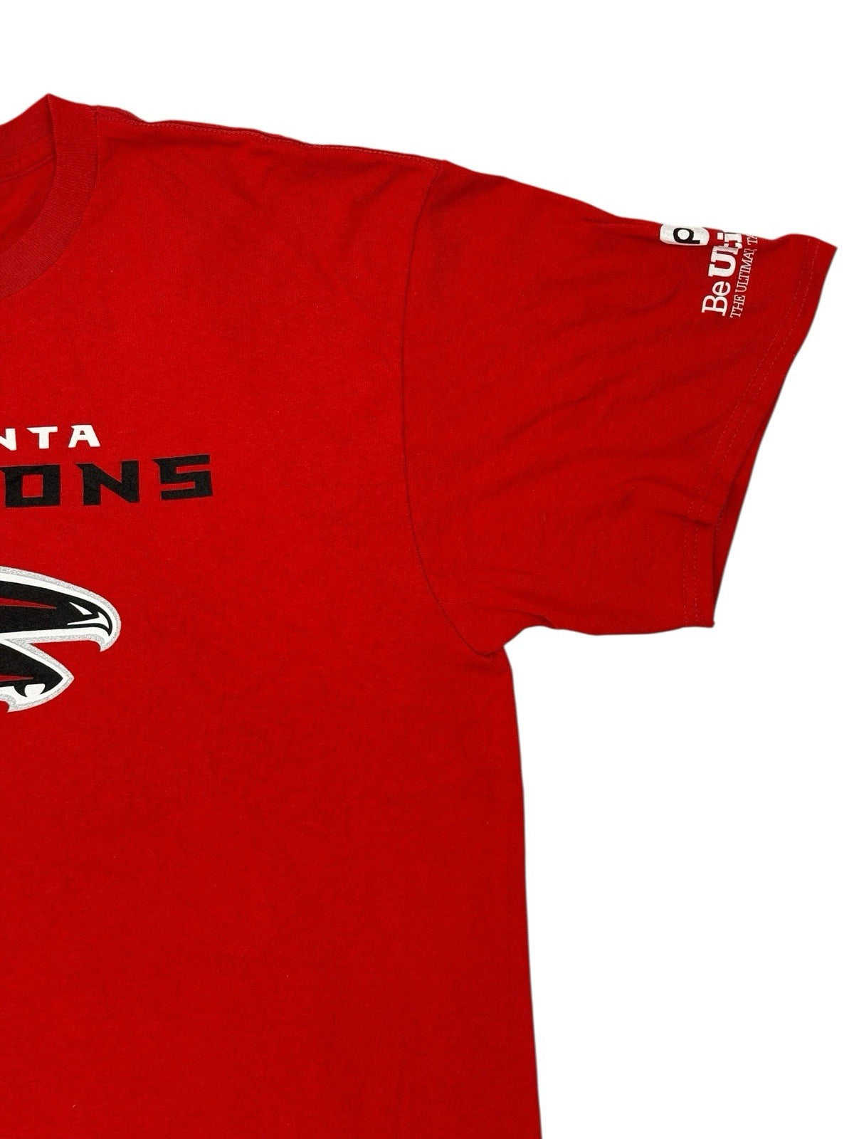 Atlanta Falcons Red Printed Cotton NFL Tailgate Top Large