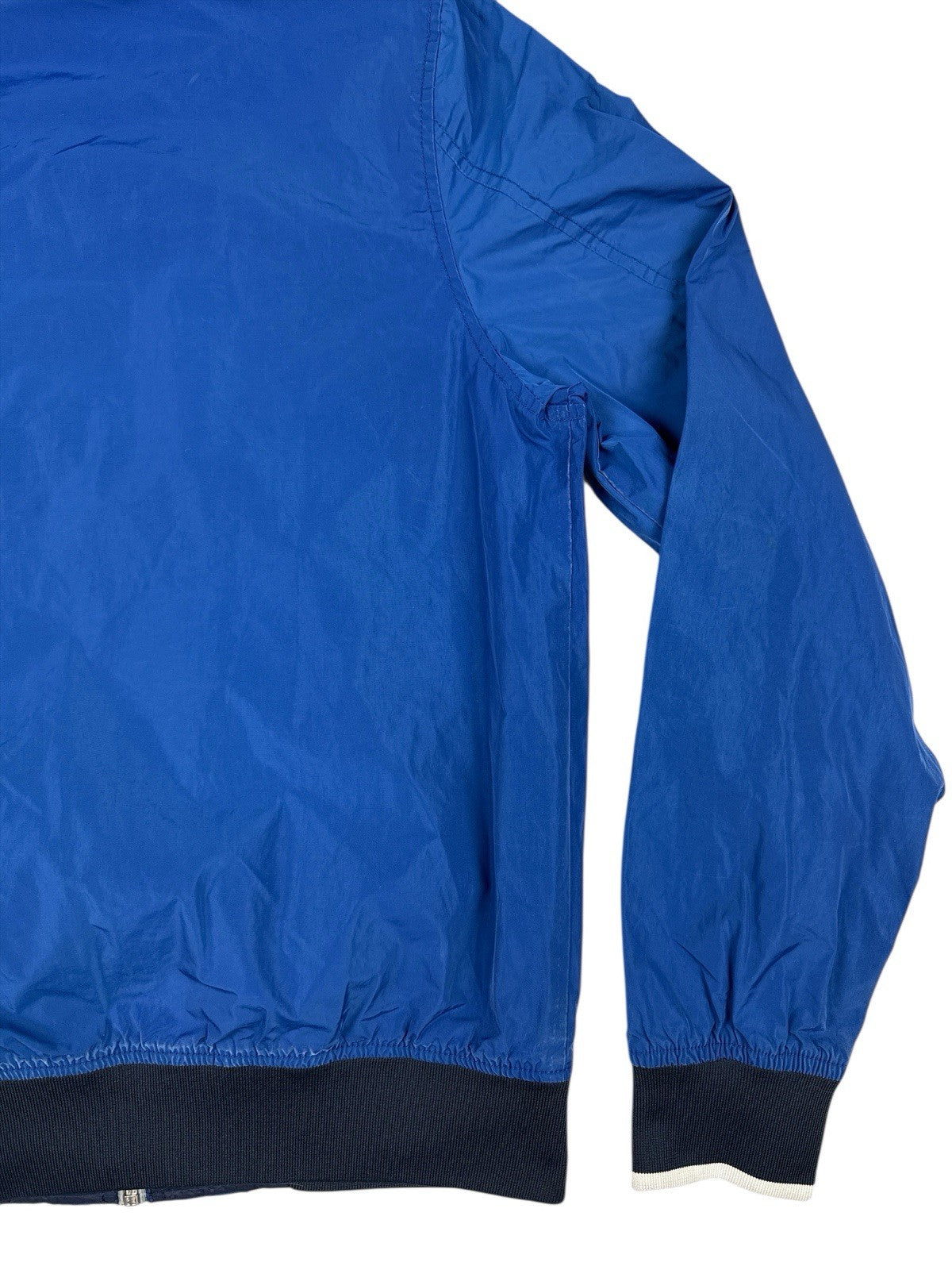 Tommy Hilfiger Blue Zip Bomber Track Jacket Small