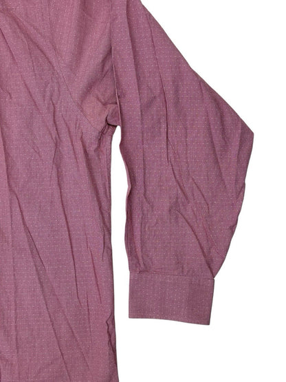 Tommy Hilfiger Pink Long Sleeve Collared Shirt 2XL Tall 19in Collar