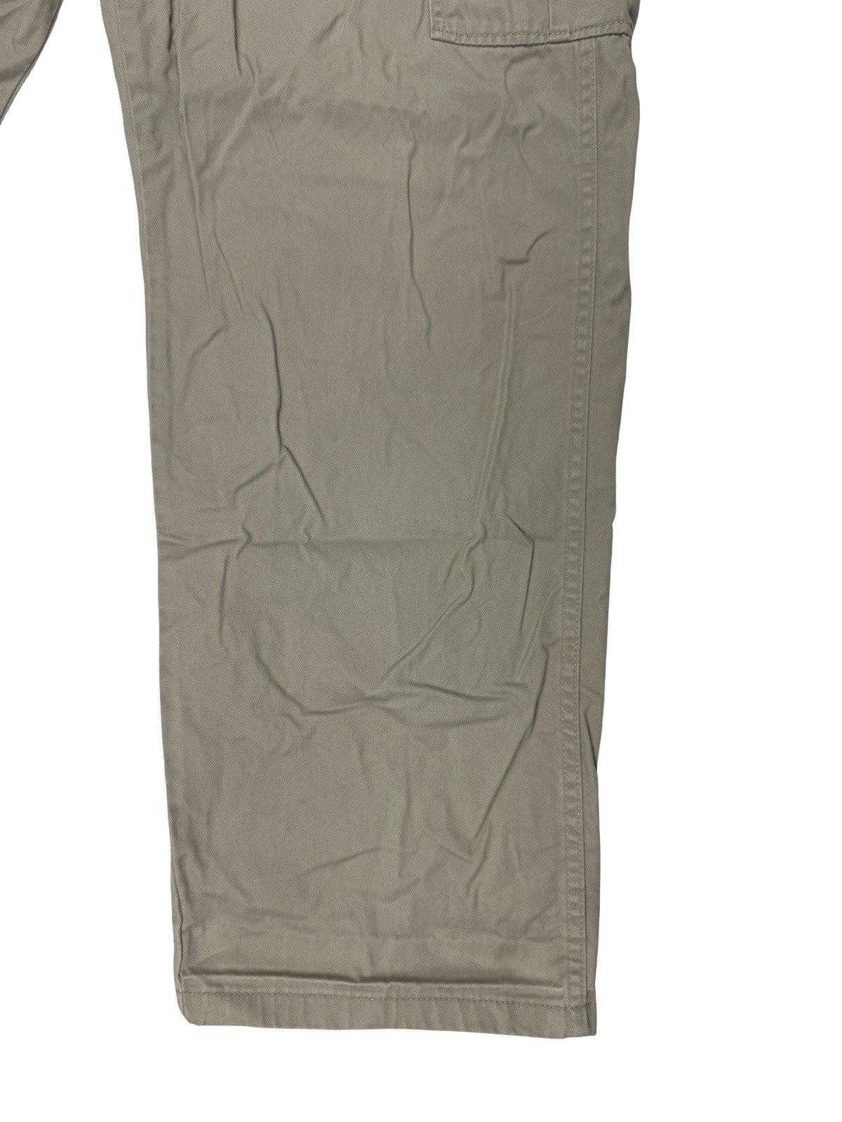 Wrangler Beige Legacy Cargo Twill Chino Trousers Relaxed Fit 36W 32L