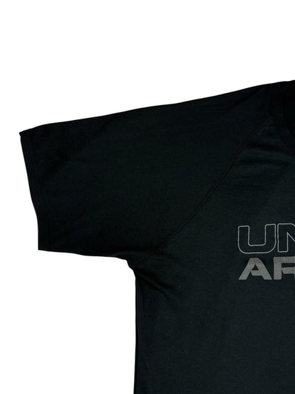 Under Armour Black Retro Loose Fit Heat Gear Top Medium
