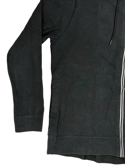 Nike Black Zip Through Printed Logo Running Hoodie Jacket Small