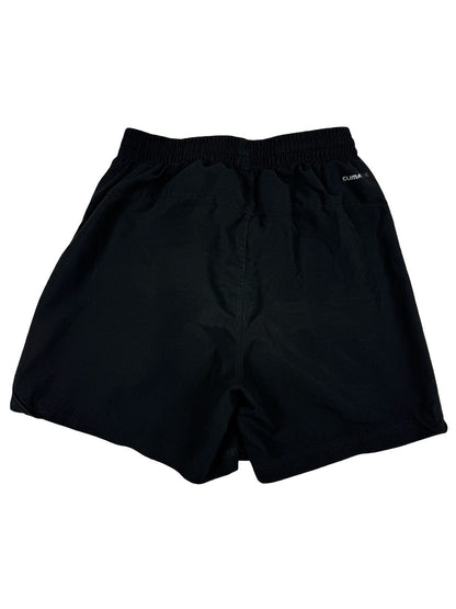 Adidas Black Climalite Polyester Mesh Lined Sport Shorts XS