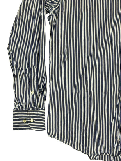 Tommy Hilfiger Blue Striped Shirt 16 Collar