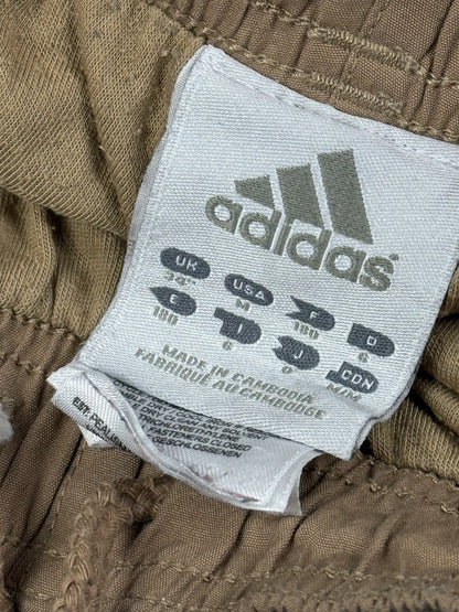 Adidas Retro Beige Lined Track Pant Trousers Medium (34W)