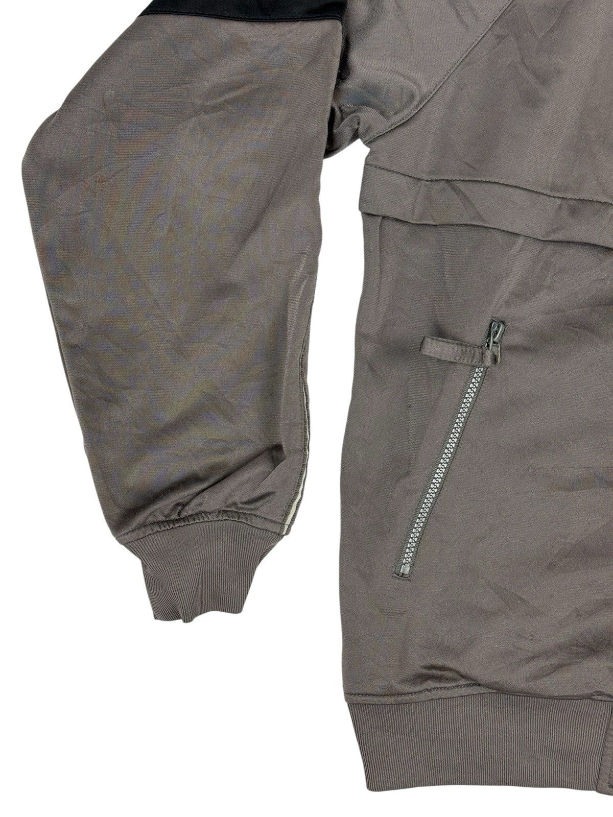 Kappa Retro Grey Zip Track Jacket Medium