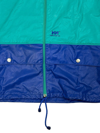 Helly Hansen Green Retro Zip Hooded Track Jacket XS