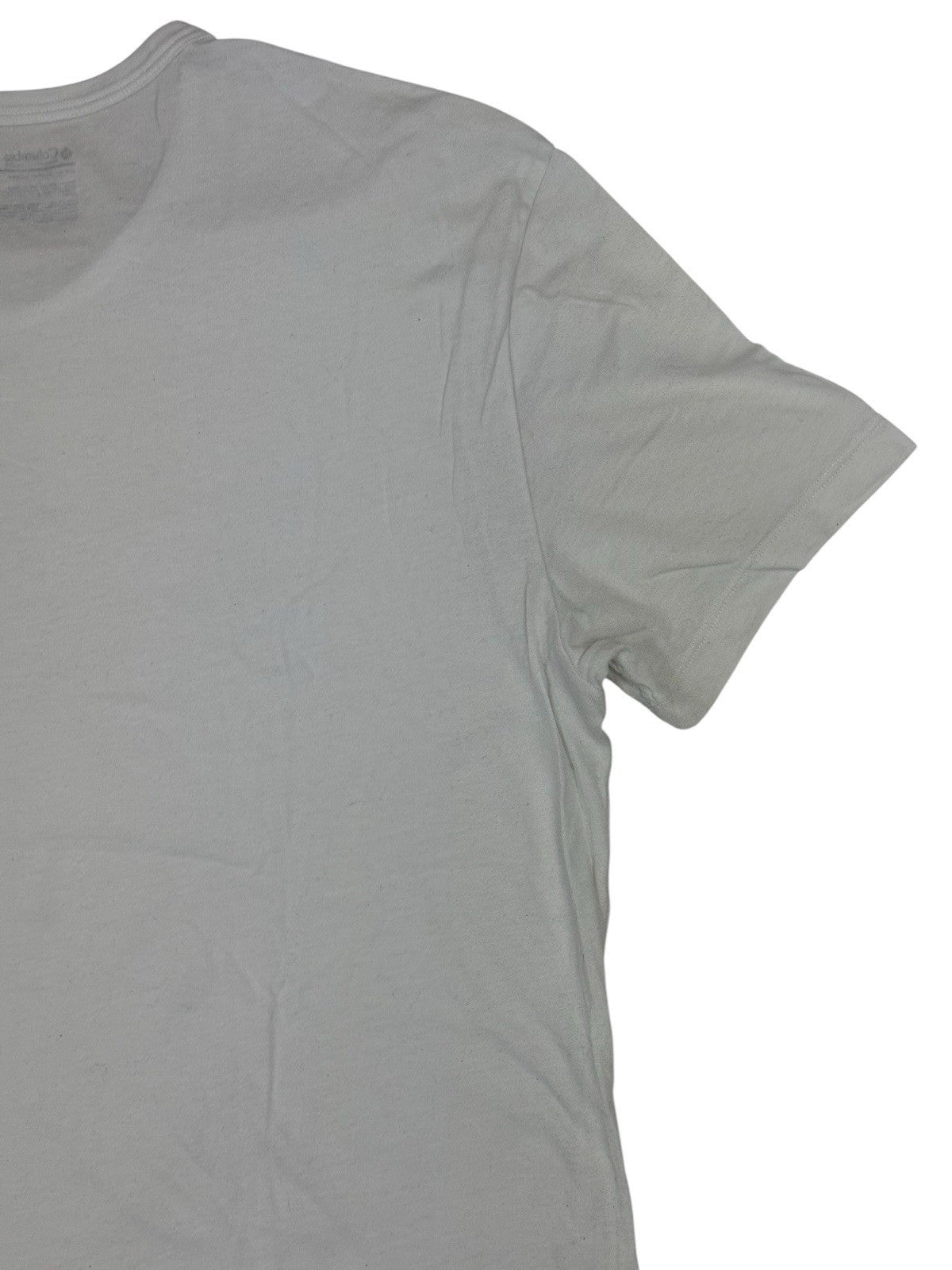 Columbia White Cotton Top Small