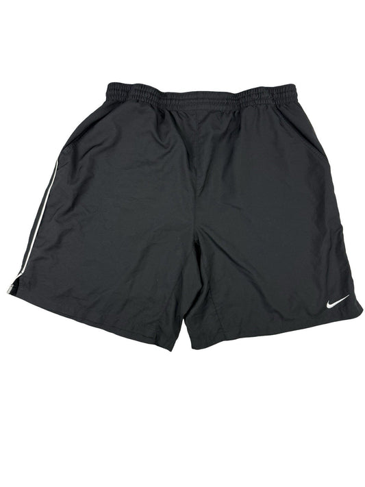 Nike Retro Black Woven Tennis Sport Shorts Large (34/36)