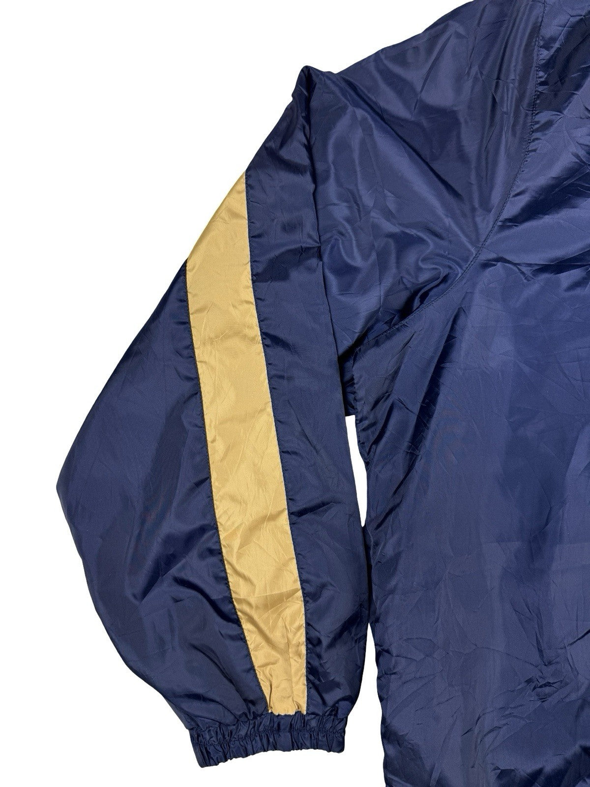 MLB Milwaukee Brewers Blue Pullover Windbreaker Jumper Jacket 2XL