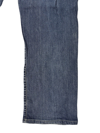 Lucky Brand Y2K Blue Vintage Straight Denim Jeans 38W 30L Made in USA