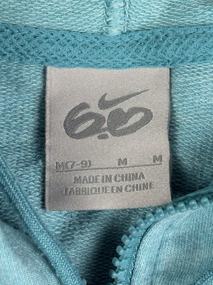 Nike 6.0 Retro Blue Zip Hoodie Jacket Medium