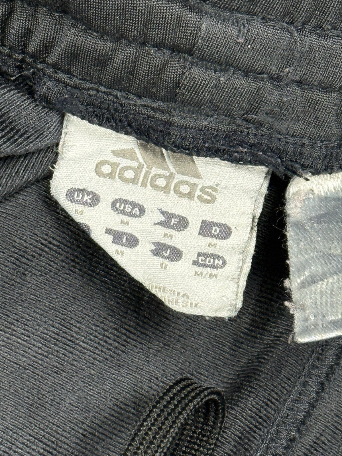 Adidas Vintage Y2K Grey Popper Adibreak Jogger Tracksuit Bottoms Medium