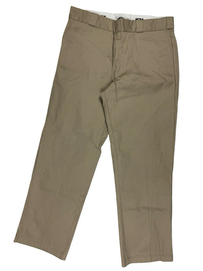 Dickies 874 Original Fit Beige Chino Trousers 36W 30L