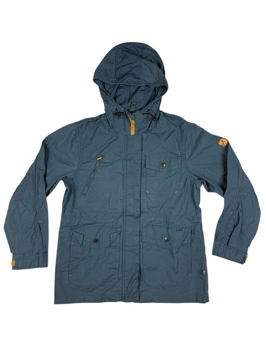 Fjallraven Blue Hooded Parka Jacket XS