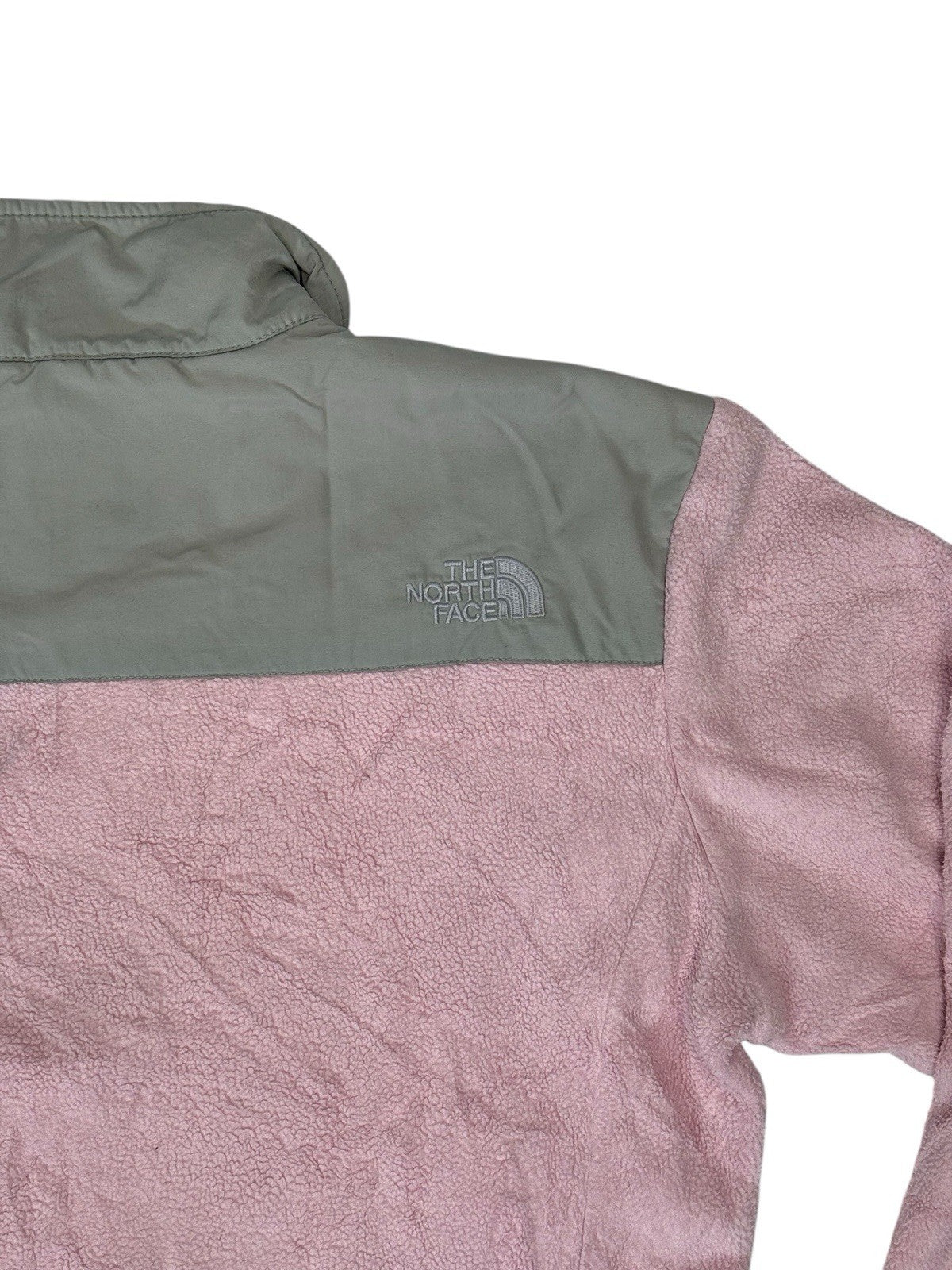 The North Face Pink Fleece Denali Zip Hiking Jacket Youth XL