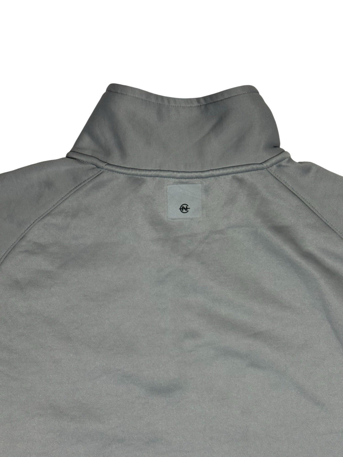 Nautica Competition Grey Quarter Zip Jumper Large