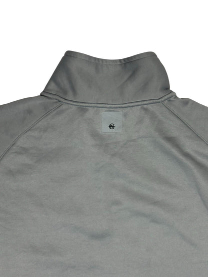 Nautica Competition Grey Quarter Zip Jumper Large