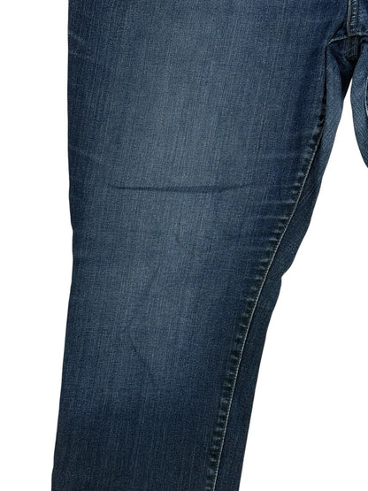 Levi's Blue Mid Rise Skinny Denim Jeans 38W 30L