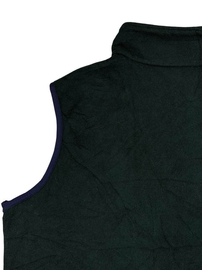 LL Bean Green Micro Pile Fleece Gillet Bodywarmer XL