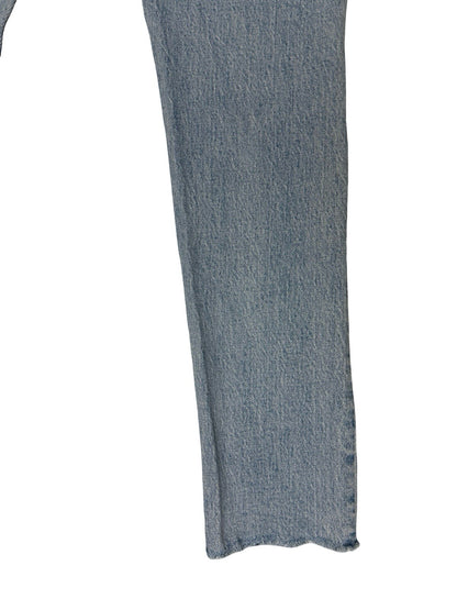 Levi's 501 Blue Straight Leg Denim Jeans 24W 29L