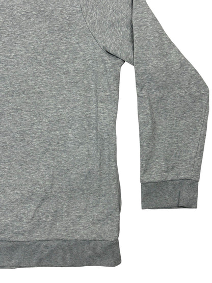 Adidas Grey Spellout Logo Hoodie 2XL