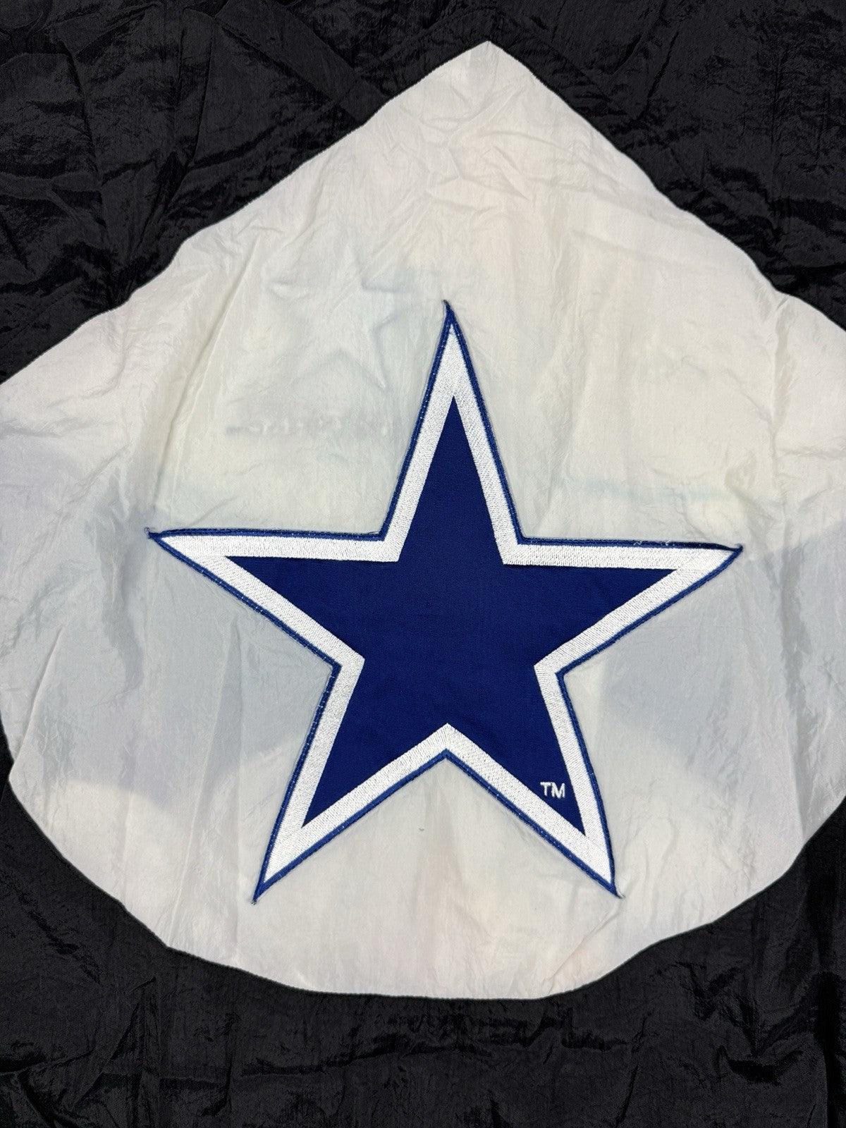 NFL Apex One Vintage Pro Line Dallas Cowboys Windbreaker Jacket Large