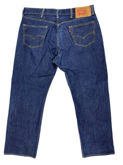 Levi's 501 Blue Straight Leg Denim Jeans 38W 30L