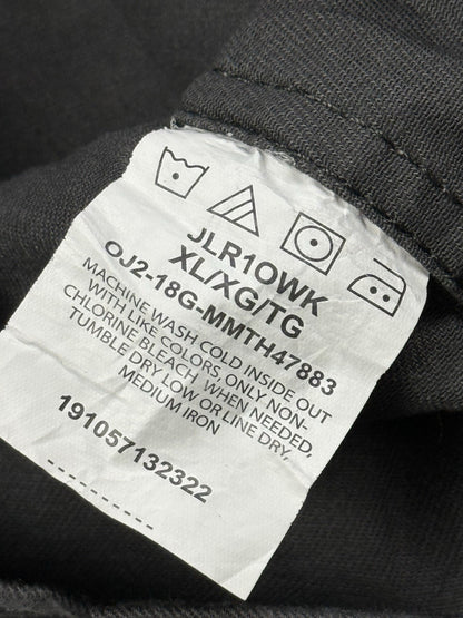 Wrangler Grey Camo Flex Comfort Denim Button Shirt XL