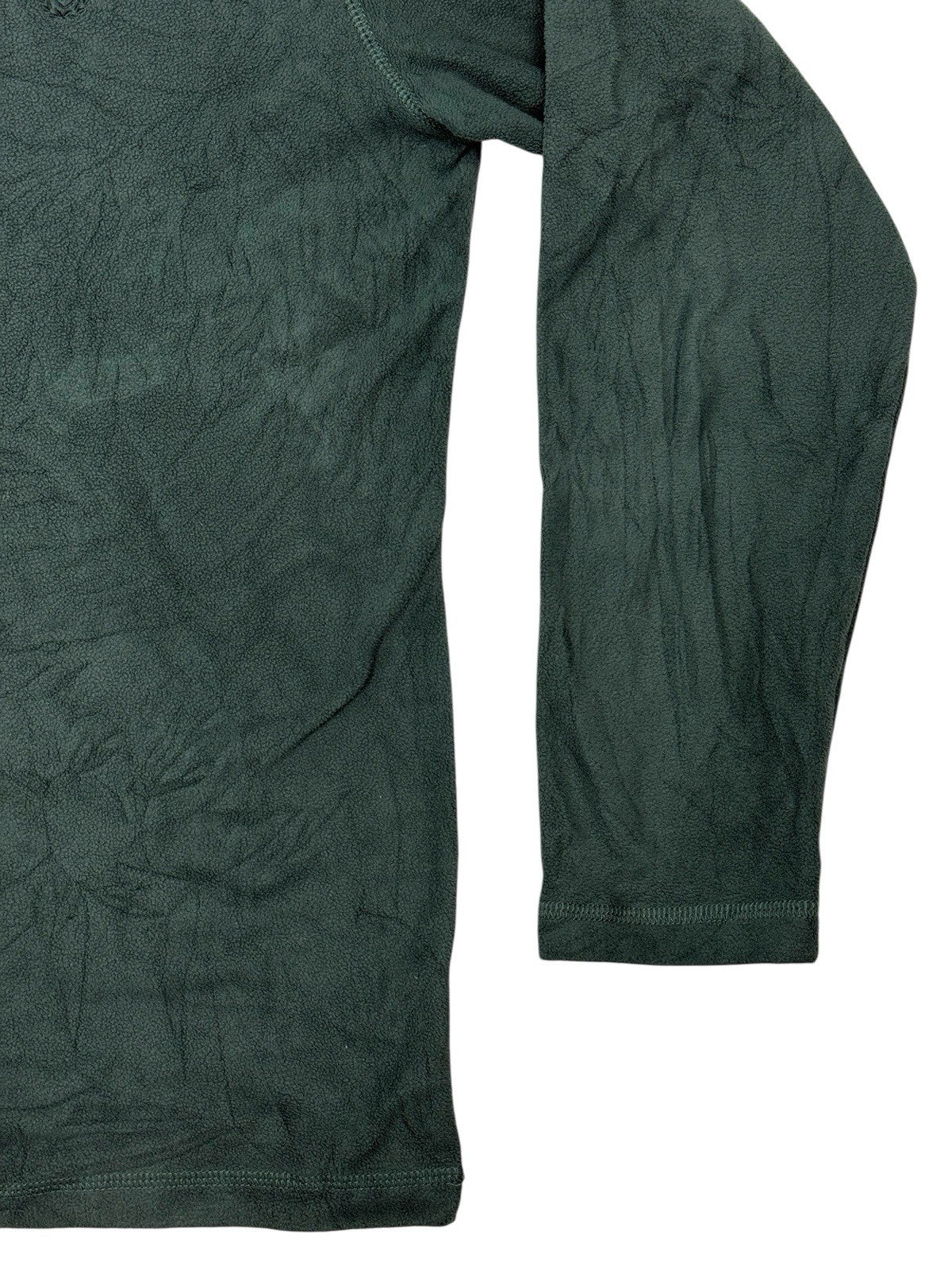 Chaps Green Quarter Zip Fleece Medium