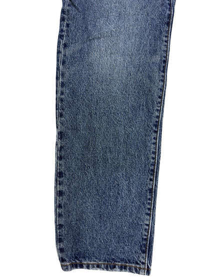 Levi's 501 Women's Blue Denim Straight Fit Jeans 24W 30L