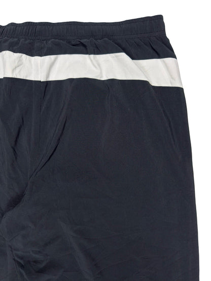 Lotto Black White Mesh Lined Adjustable Tracksuit Bottoms Medium