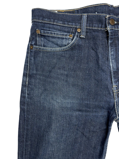 Levi's 511 Slim Fit Straight Fit Blue Denim Jeans 36W 34L