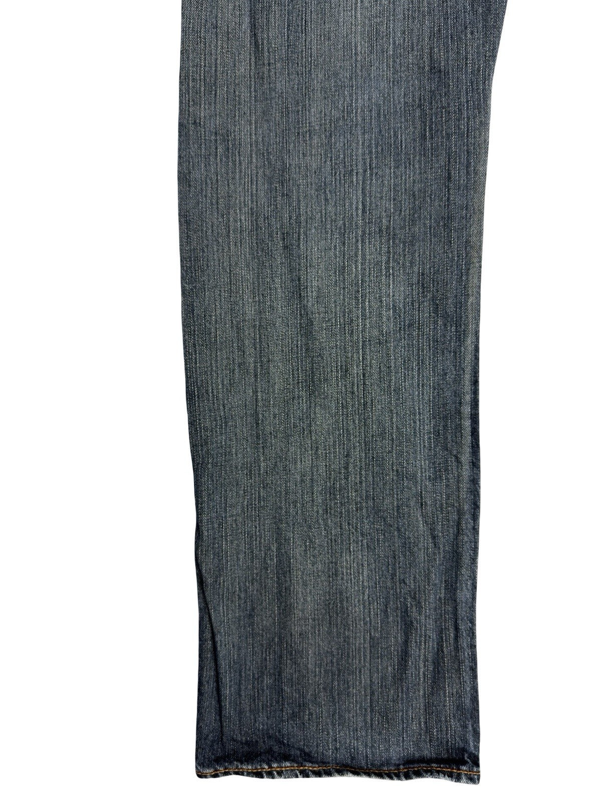 Levi's 501 Blue Straight Fit Button Fly Denim Jeans 32W 32L