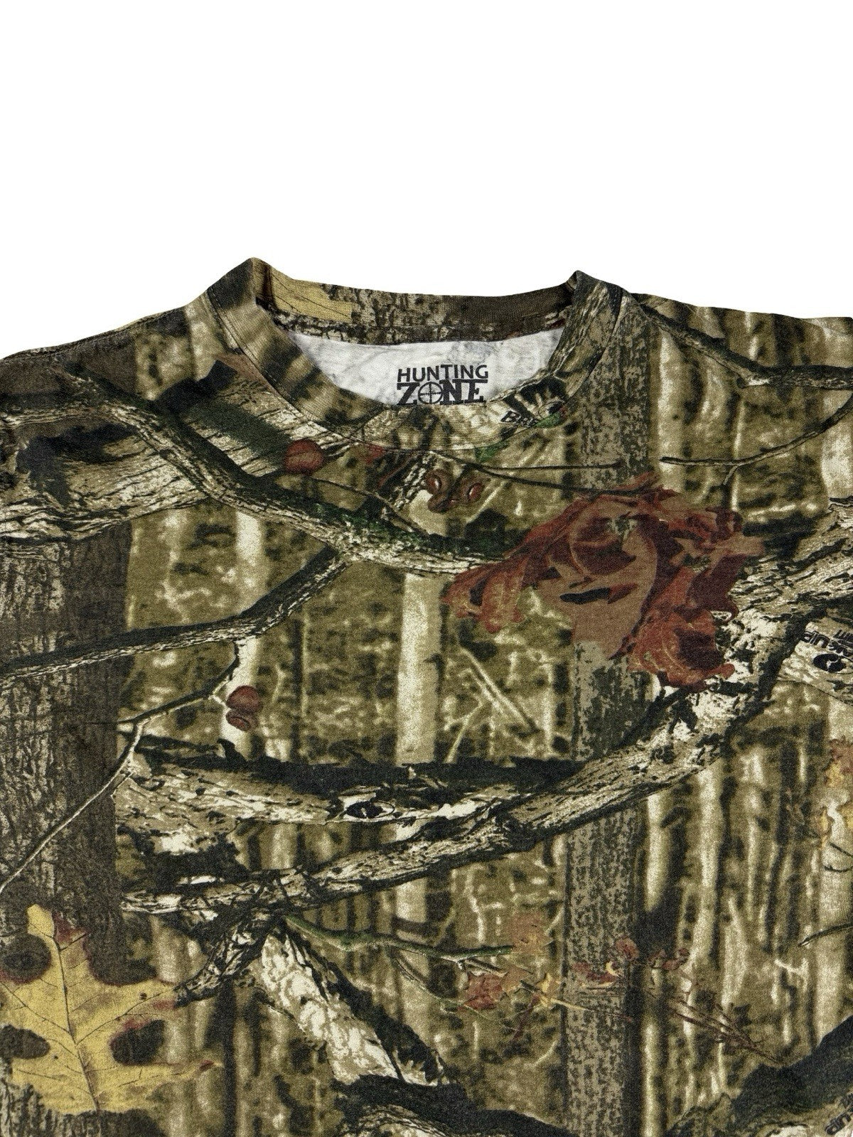 Hunting Zone Green Camo Mossy Oak Infinity Long Sleeve Top XL