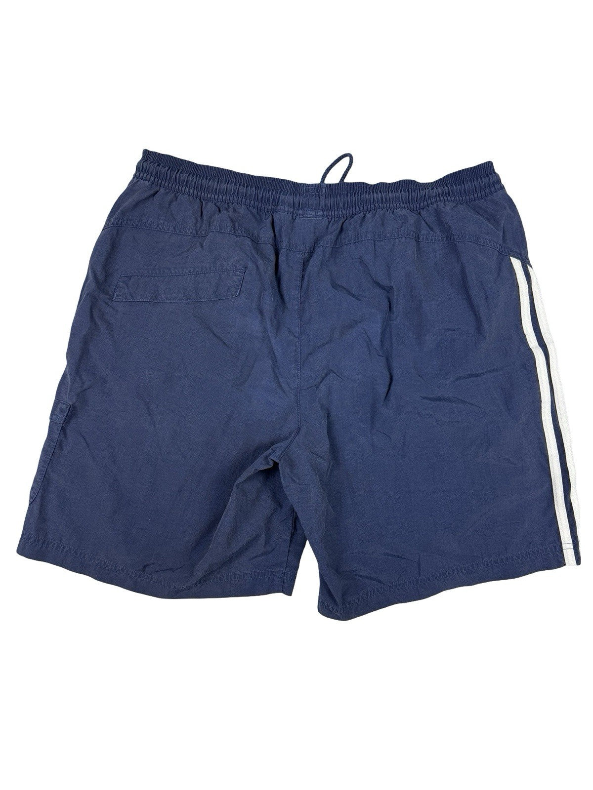 Adidas Blue Retro Y2K 00's Swim Trunk Shorts Large