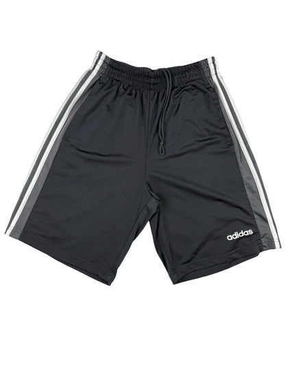 Adidas Grey Polyester Sport Active Shorts Medium
