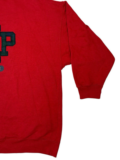Internationale Express Red 90s Turtleneck Jumper XL