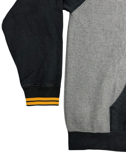 NFL Pittsburgh Steelers Retro Grey Zip Hoodie Jacket XL