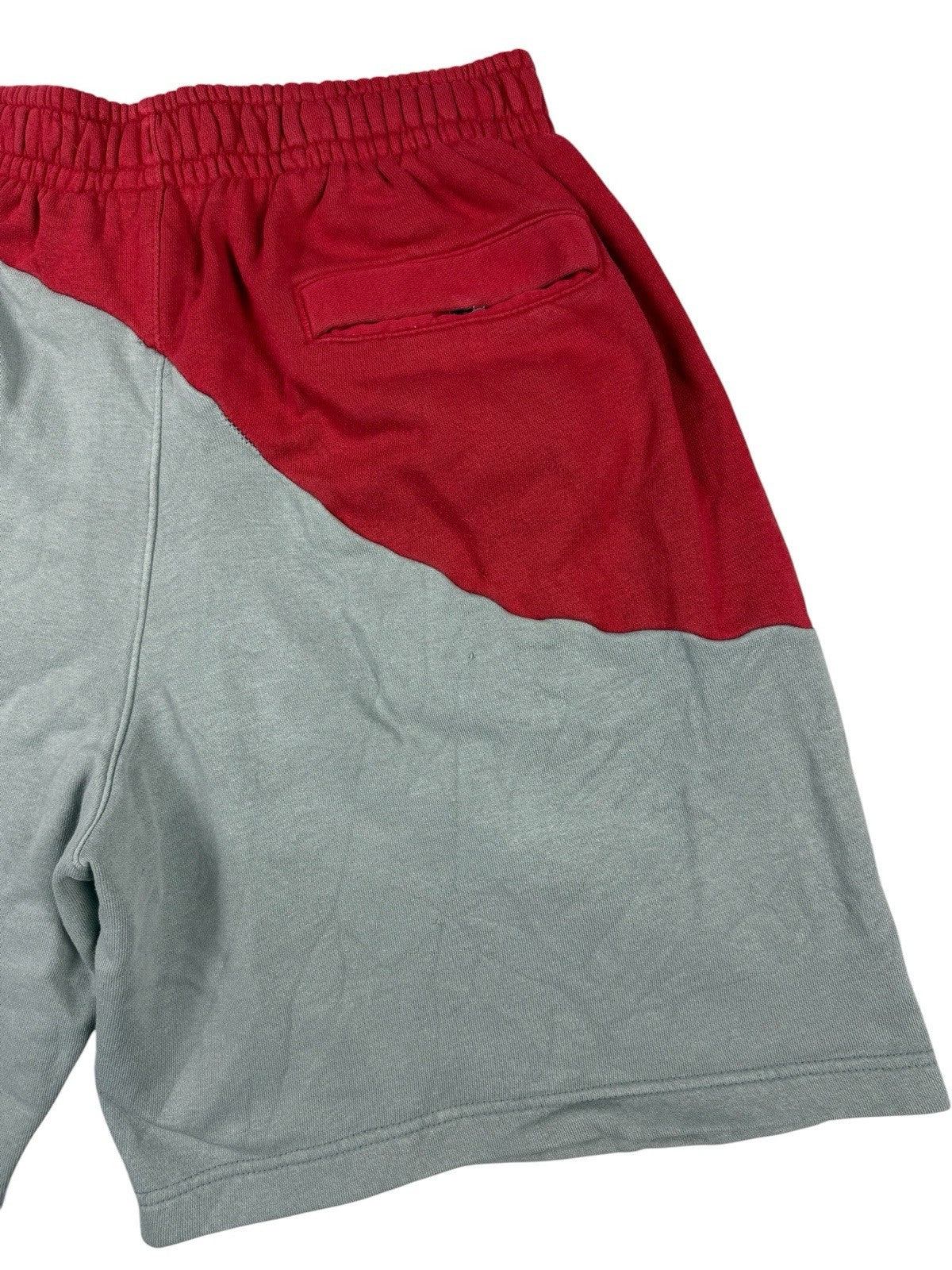 Nike Club Grey/Red Cotton Blend Galaxy Logo Sweat Shorts XL
