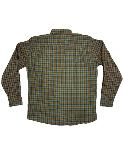 Chemise Lacoste Vintage Multicoloured Plaid Shirt Large