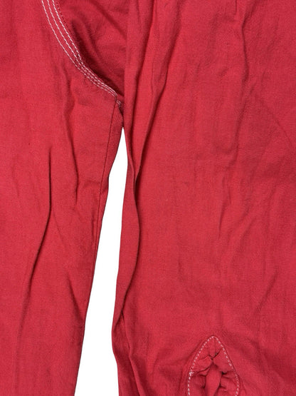 Wrangler Red Vintage 90's Snap Western Shirt Large