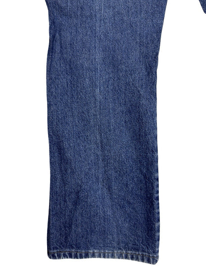 Rustler Wrangler Blue Denim Straight Leg Jeans 32W 30L
