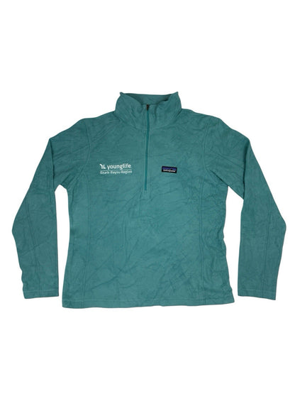 Patagonia Blue Half Zip Micro Fleece Medium