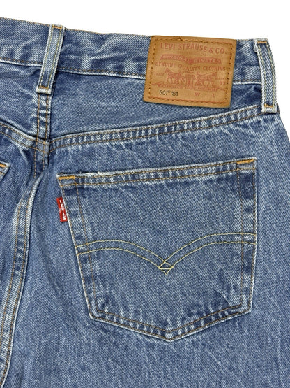 Levi's 501 '81 Women's Blue Denim Mom Jeans 28W 31L