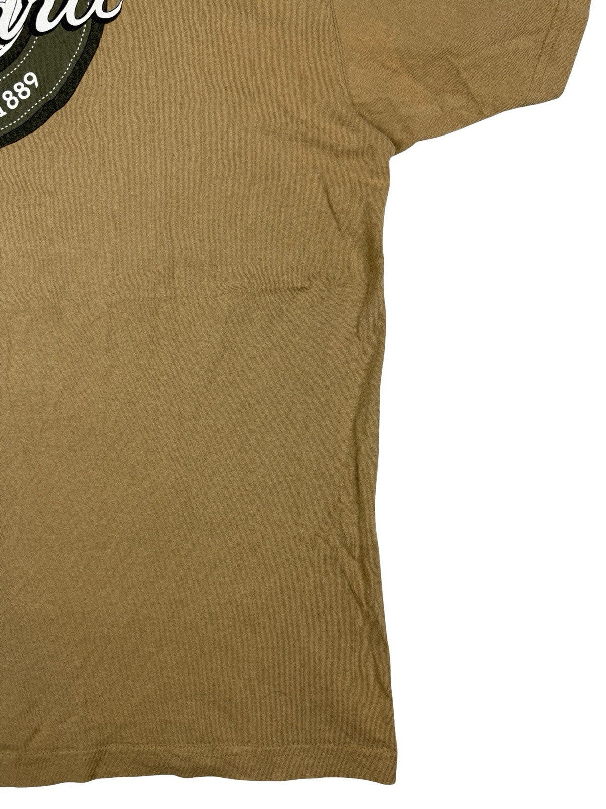 Carhartt Retro Beige Printed Workwear Short Sleeve Top 2XL