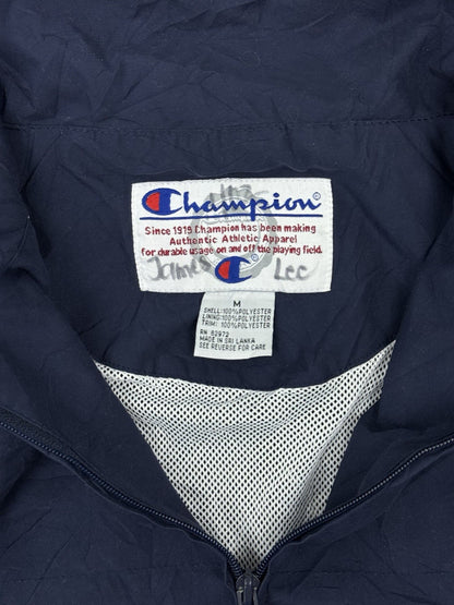 Champion Blue Vintage Zip Track Jacket Medium