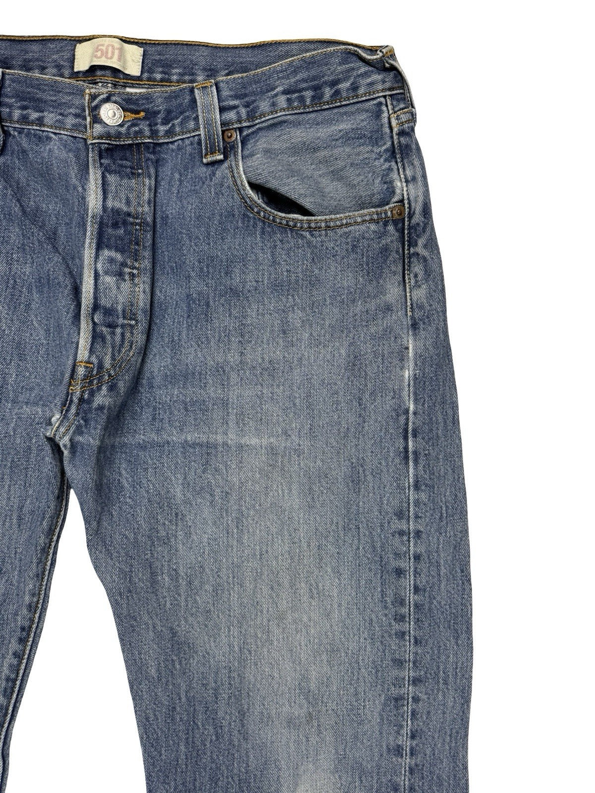Levi's 501 Blue Y2K Denim Jeans 36W 32L
