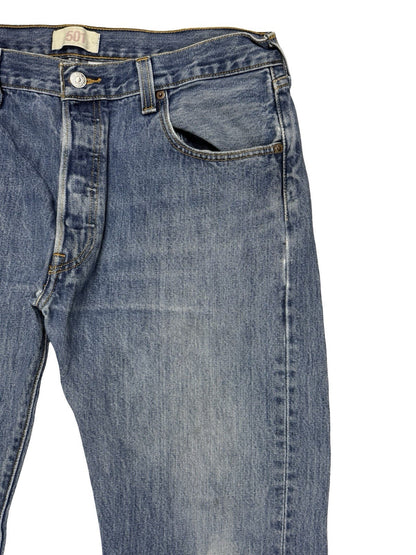 Levi's 501 Blue Y2K Denim Jeans 36W 32L